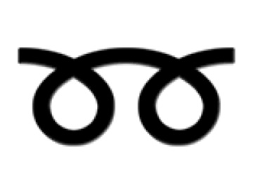➿ Double curly loop emoji
